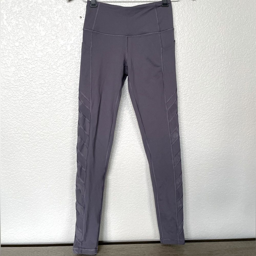 Victoria’s Secret Victoria Sport Long Gray Active Mesh Leggings XS